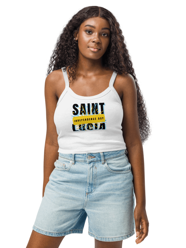Saint Lucia Independence Day Celebration Tank Top product image (12)