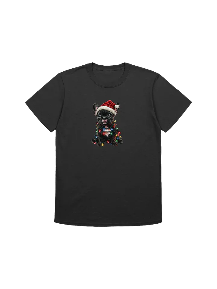 Santa Frenchie Christmas Unisex T-Shirt product image (1)