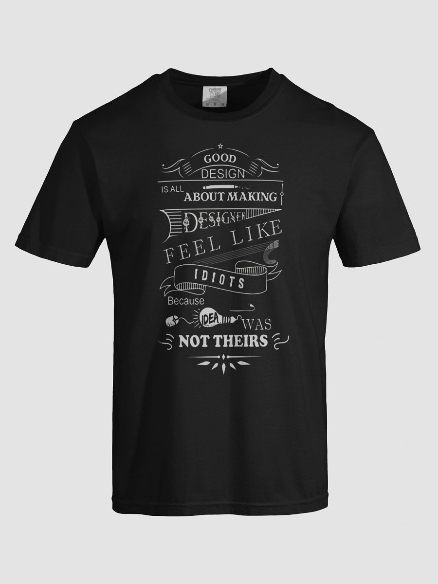 Designer's Ego Typographic T-Shirt product image (44)