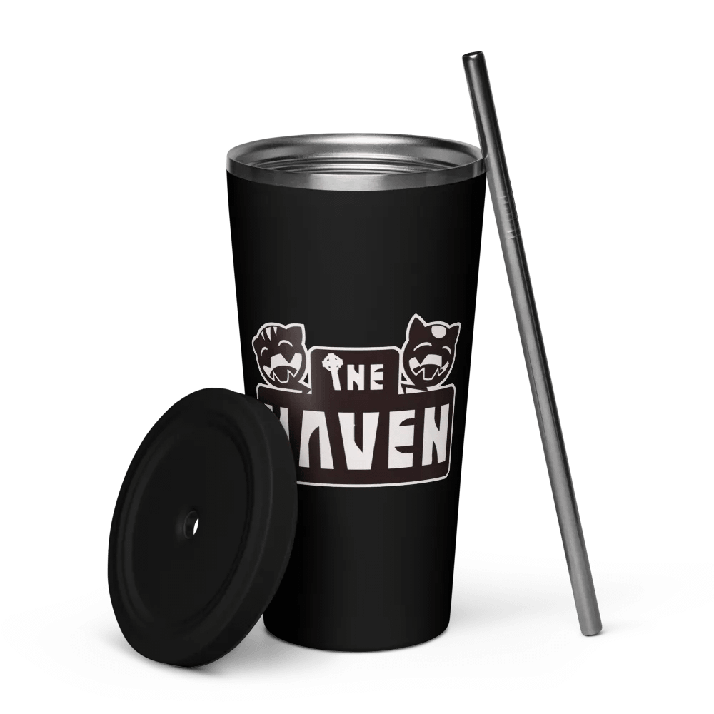 Metal Insulated Haven Logo Screw-Top Tumbler w/ Straw product image (8)