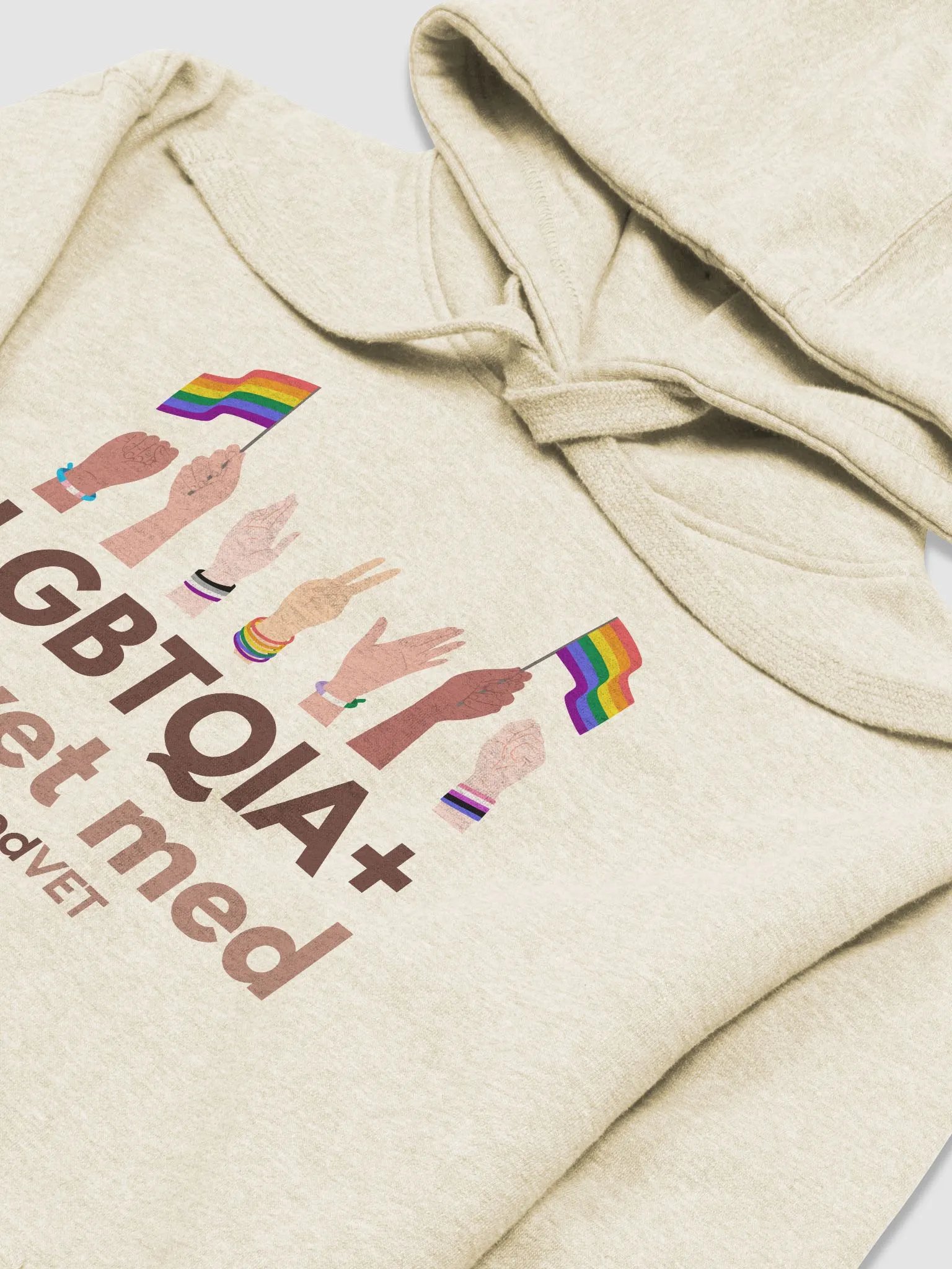 LGBTQIA+ in Vet Med Hoodie product image (3)