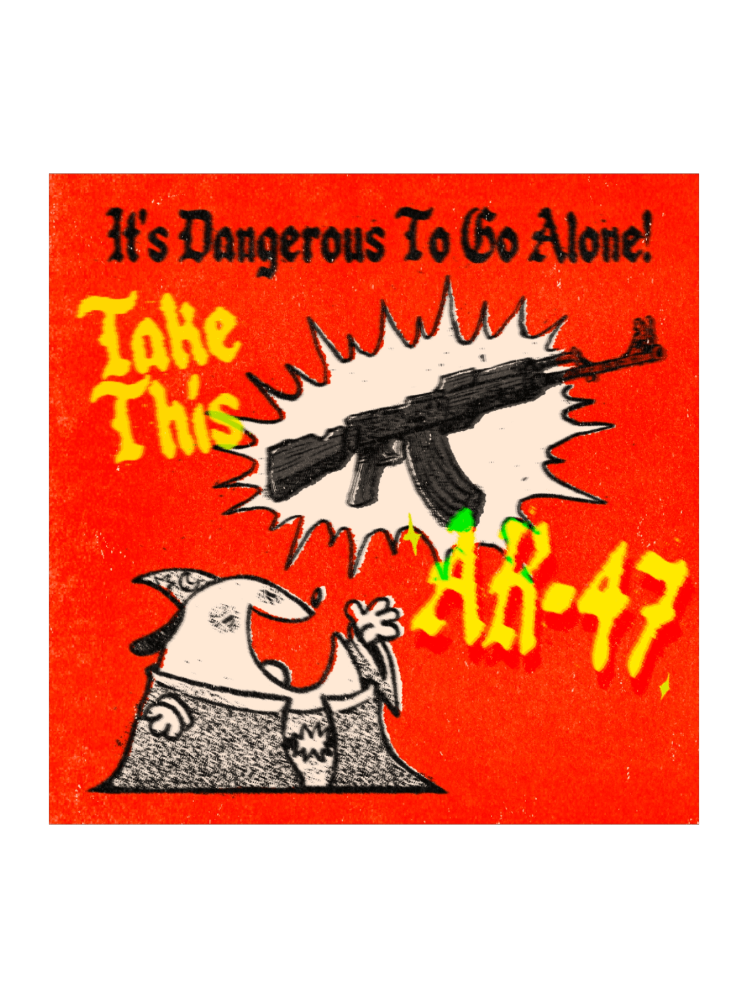 SPRAY AND PRAY, ADVENTURER Sticker product image (1)