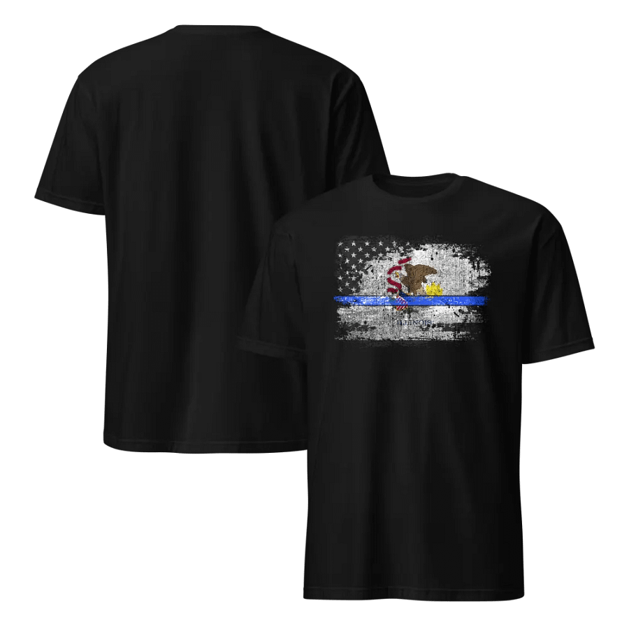 Illinois Thin Blue Line Flag product image (6)
