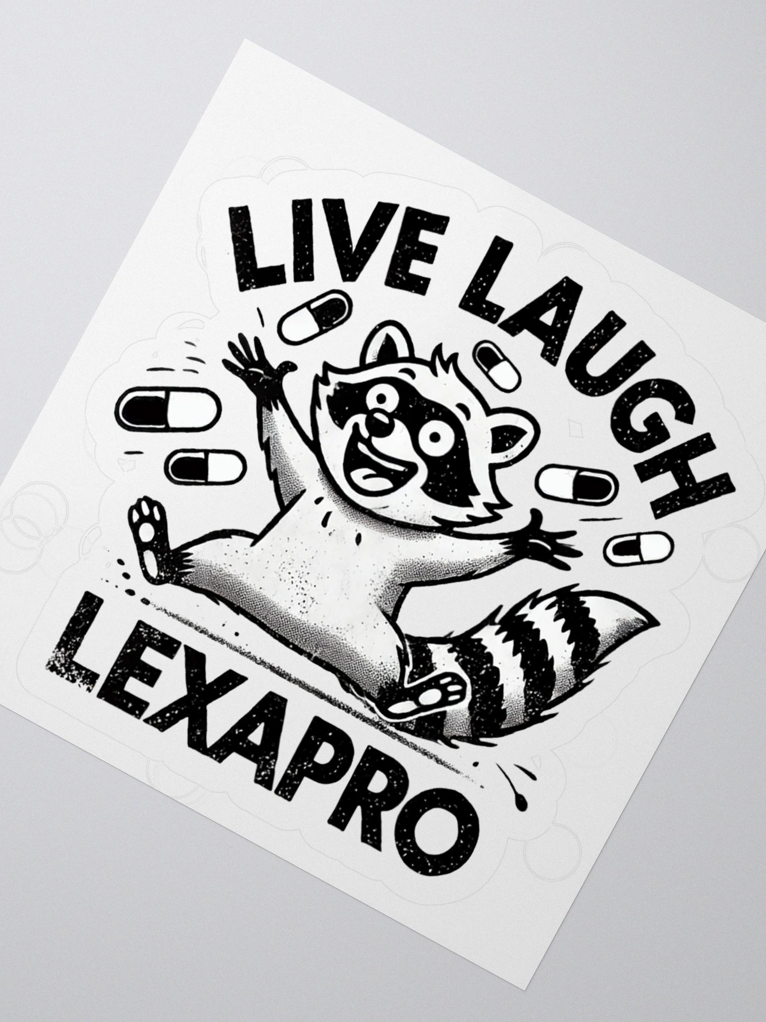Live Laugh Lexapro Sticker product image (6)