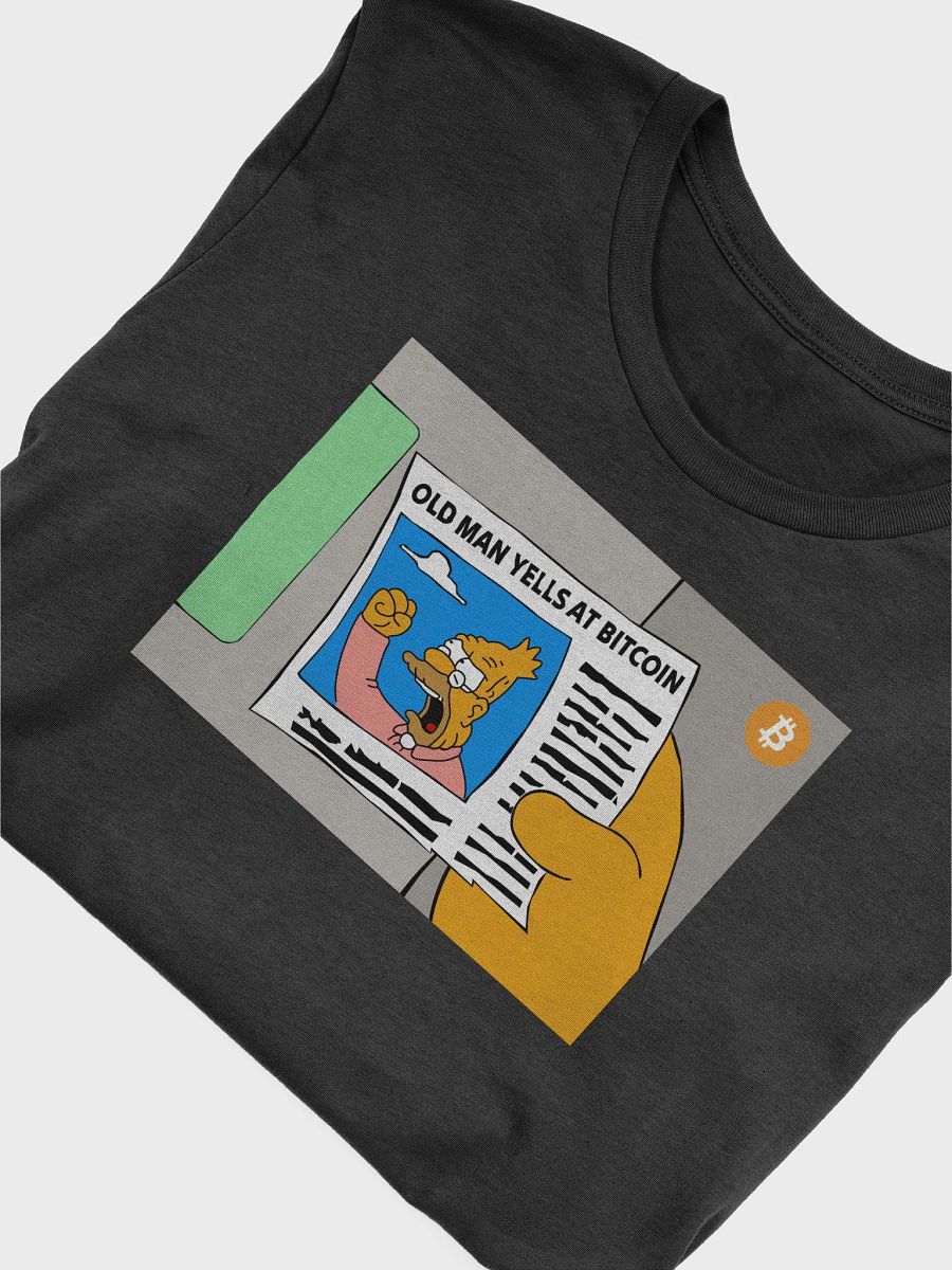 Old Man Yells At Bitcoin T-Shirt product image (3)