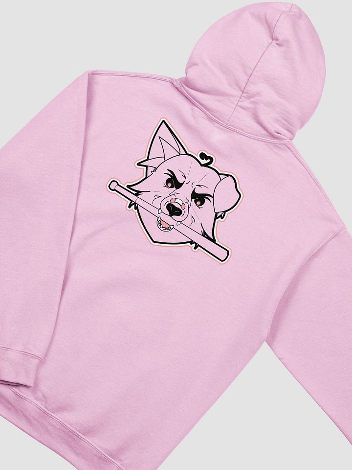 Angy Corgi Hoodie (transparent, back only) product image (1)