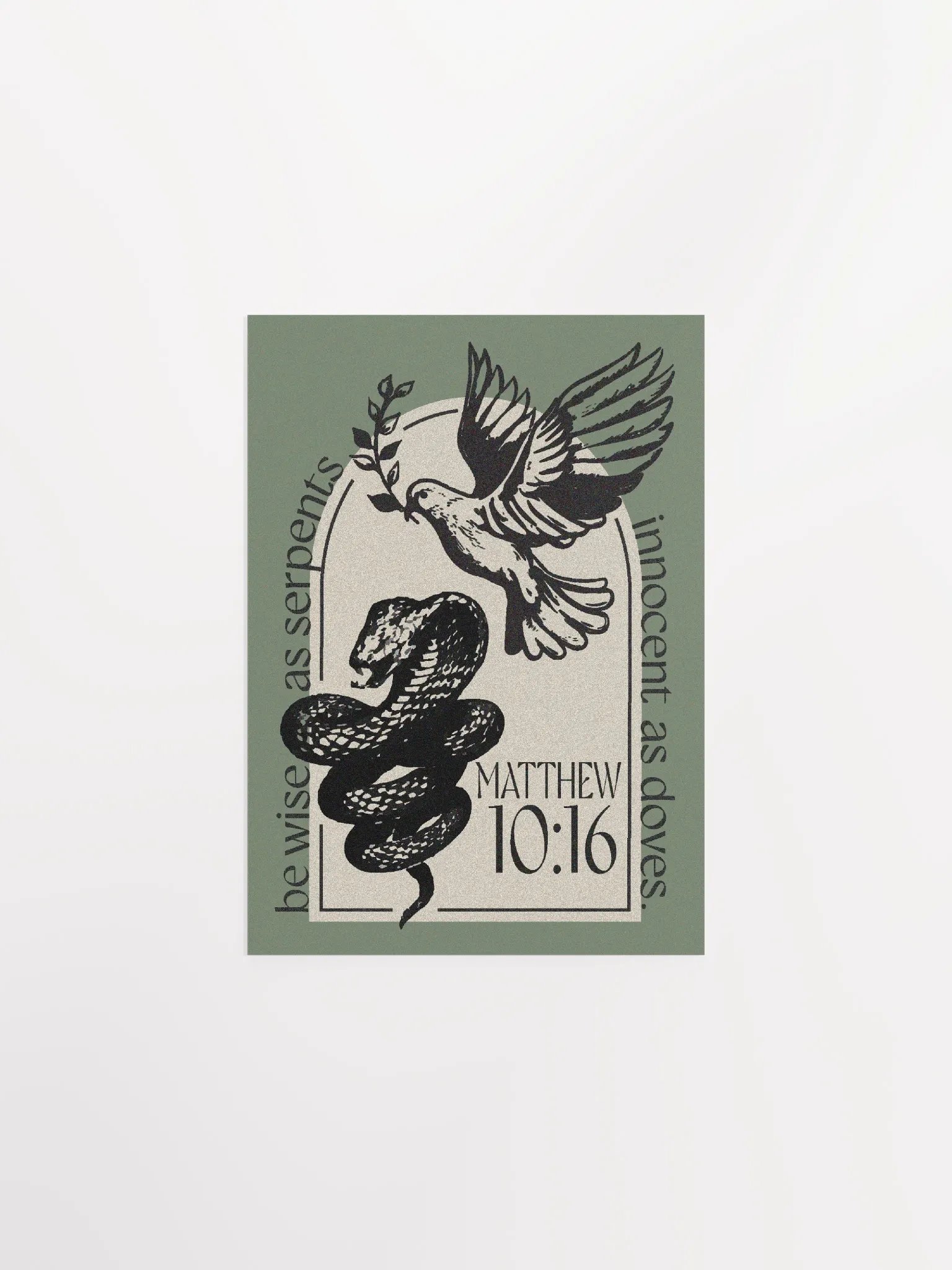 Matthew 10:16 Print product image (1)