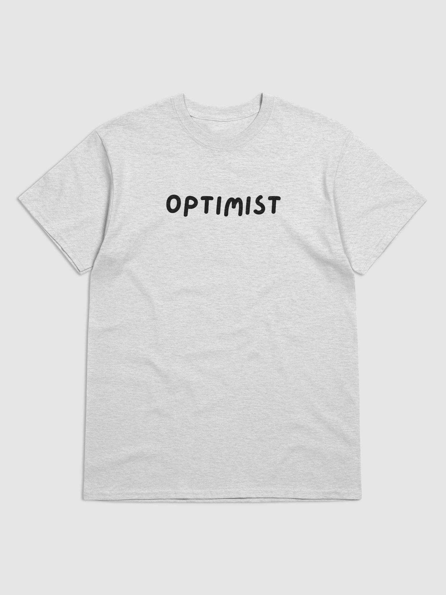 “OPTIMIST” My Vibe Cotton T-Shirt product image (3)