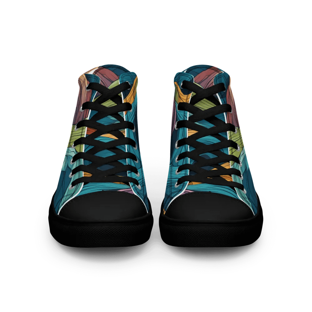 Retro Wave Women's High Tops product image (4)
