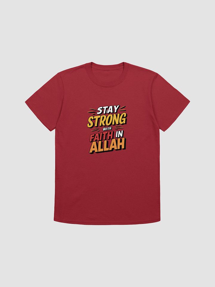 Stay Positive with Faith in Allah Unisex T-Shirt product image (1)