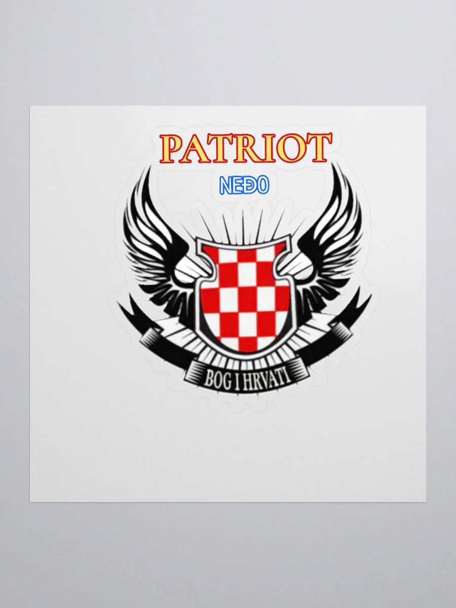 Patriotic Shield Kiss Cut Stickers product image (4)