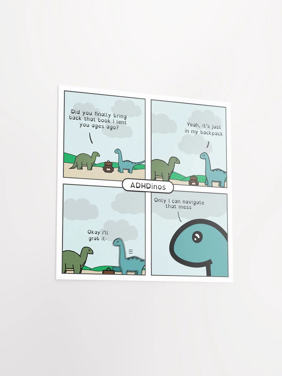 Comic #4 - Poster Print product image (3)