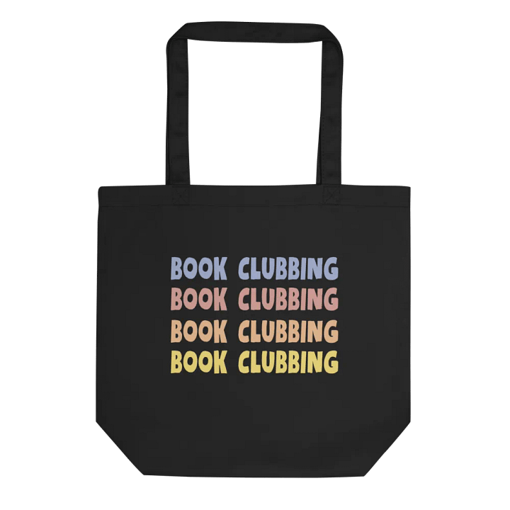 Book Clubbing Bookish Humour Tote Bag product image (1)