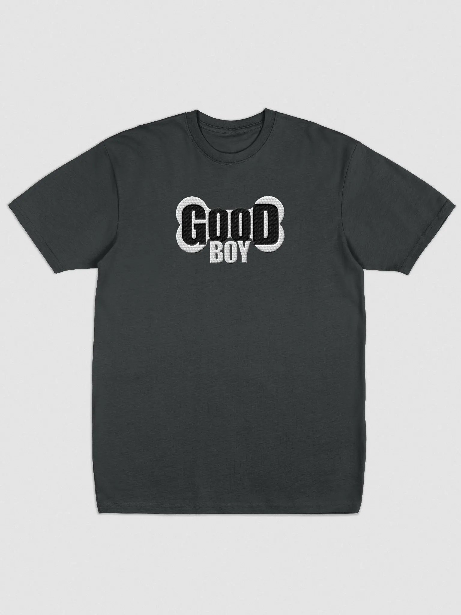 The 'Good Boy wordmark' Embroidered T-Shirt product image (2)