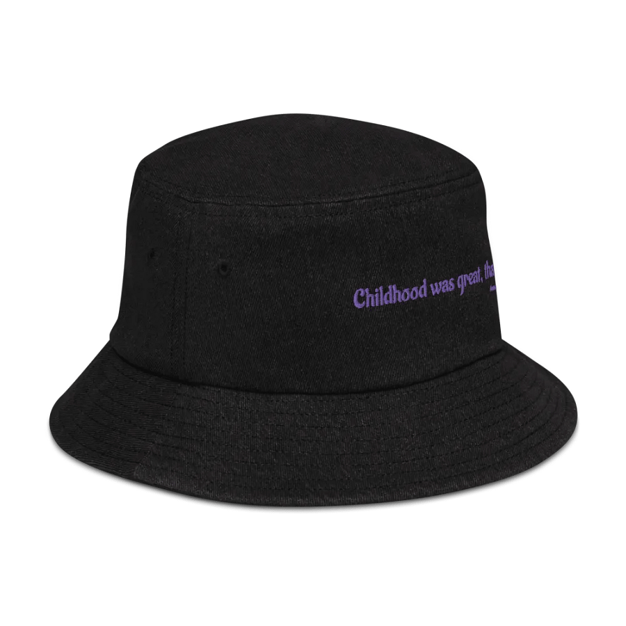 Childhood was Great bucket hat product image (3)