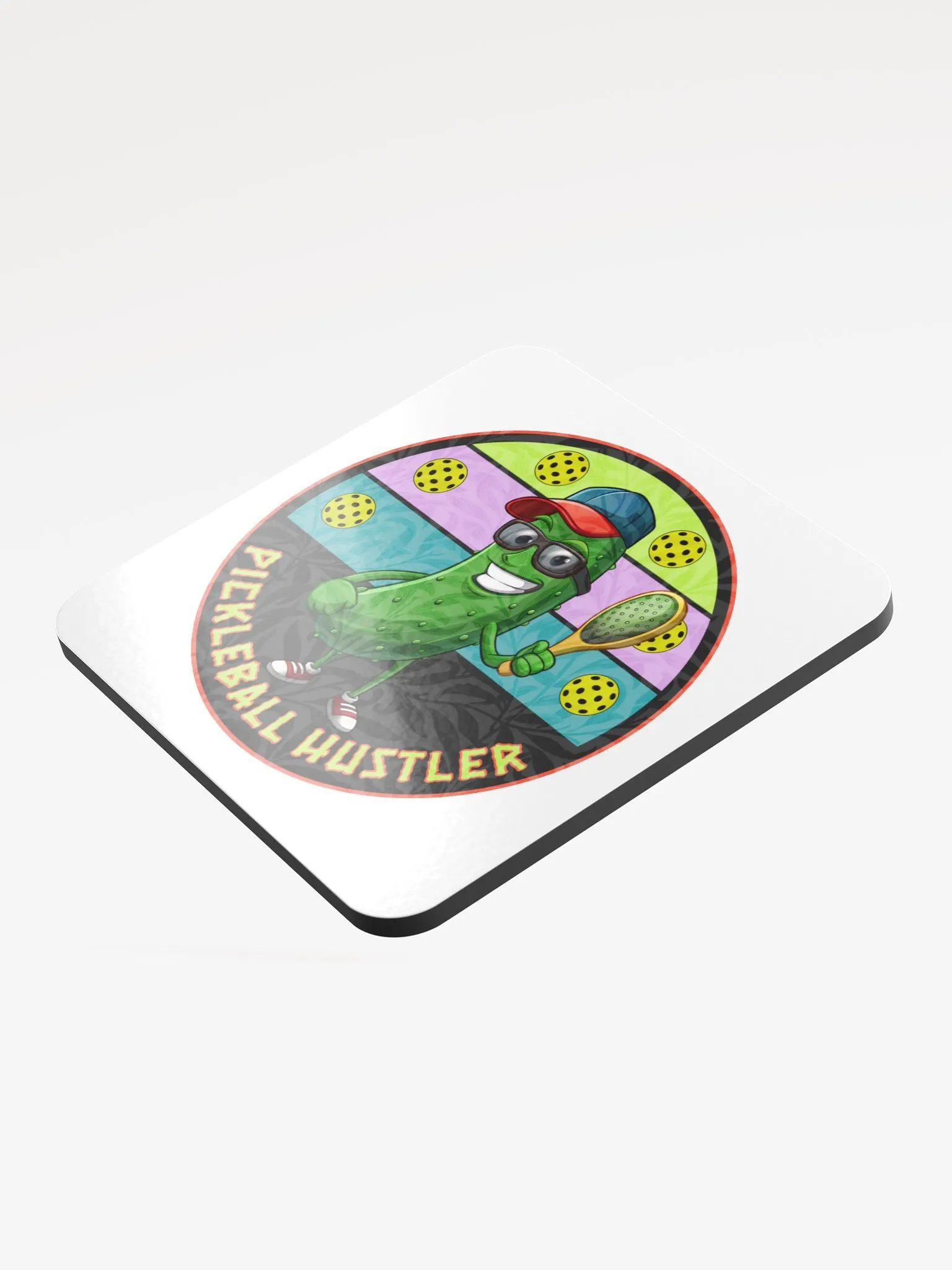 Pickleball Hustler Cork Coasters product image (4)