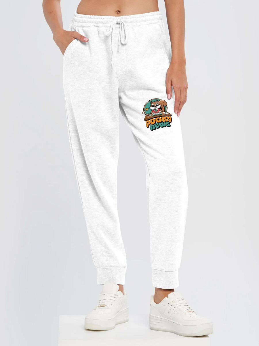 Pooky News Cartoon Fleece Joggers product image (6)