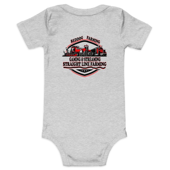 Bella+Canvas Baby Short Sleeve One Piece with reddog logo product image (7)