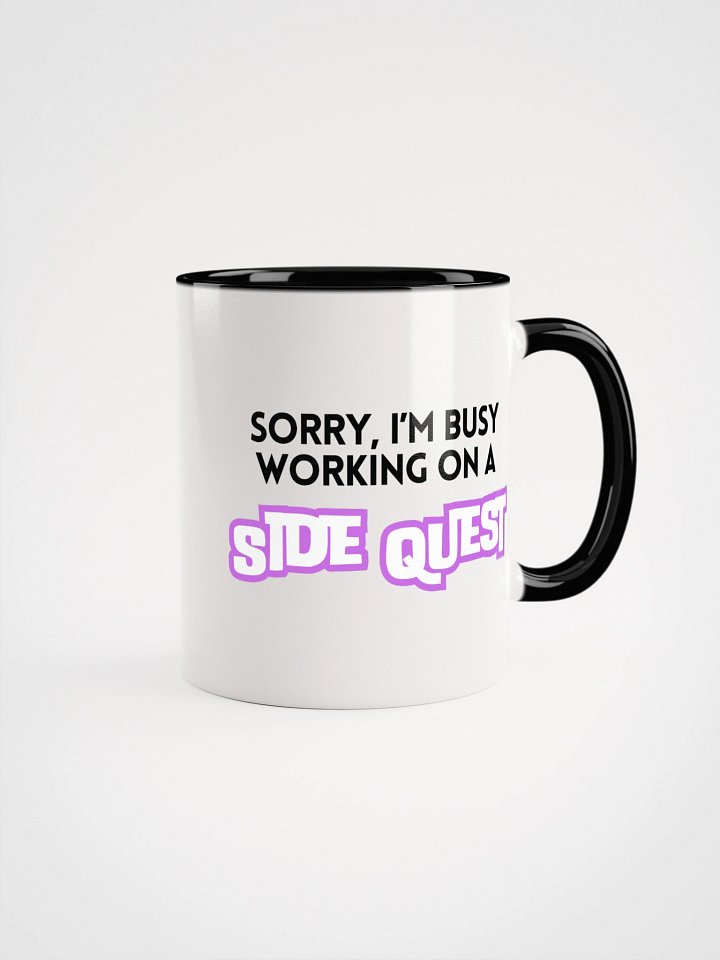 Sorry, I'm Busy Working on a Side Quest Mug product image (6)