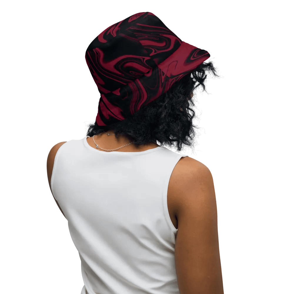 Stylish Swirl Reversible Bucket Hat product image (7)