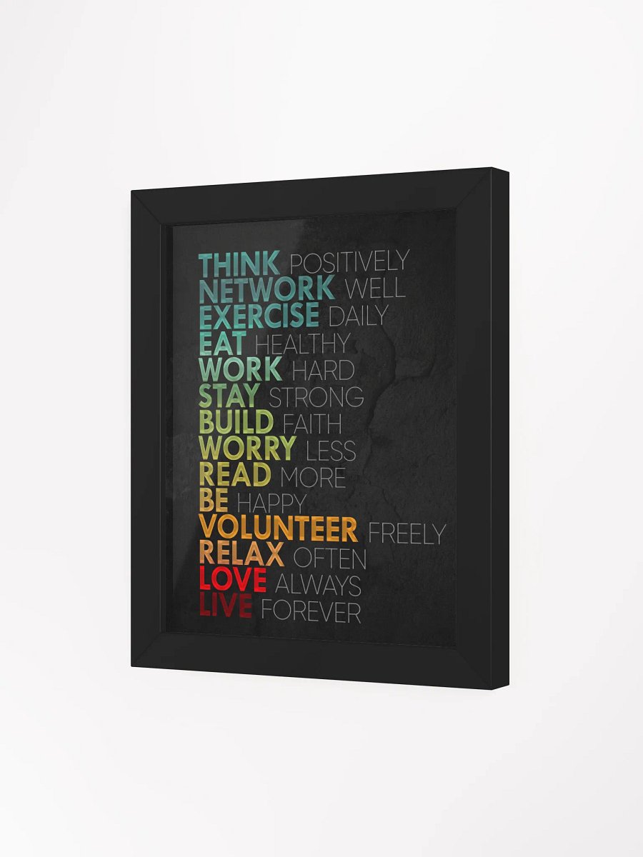 Words to Live By: The Power List Poster product image (33)
