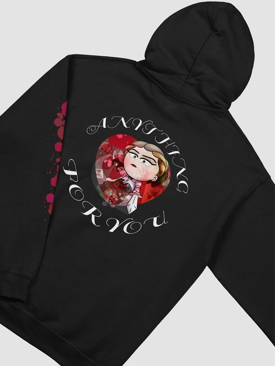 "ANYTHING FOR YOU" Chibi Ingrid Hoodie (with white text) product image (6)