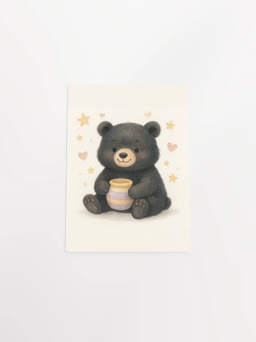 Whimsical Bear Dreams Poster product image (50)