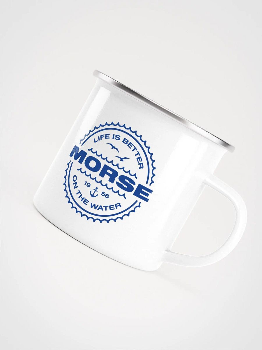 Morse Enamel Mug (Blue) - 2022 Collection product image (5)