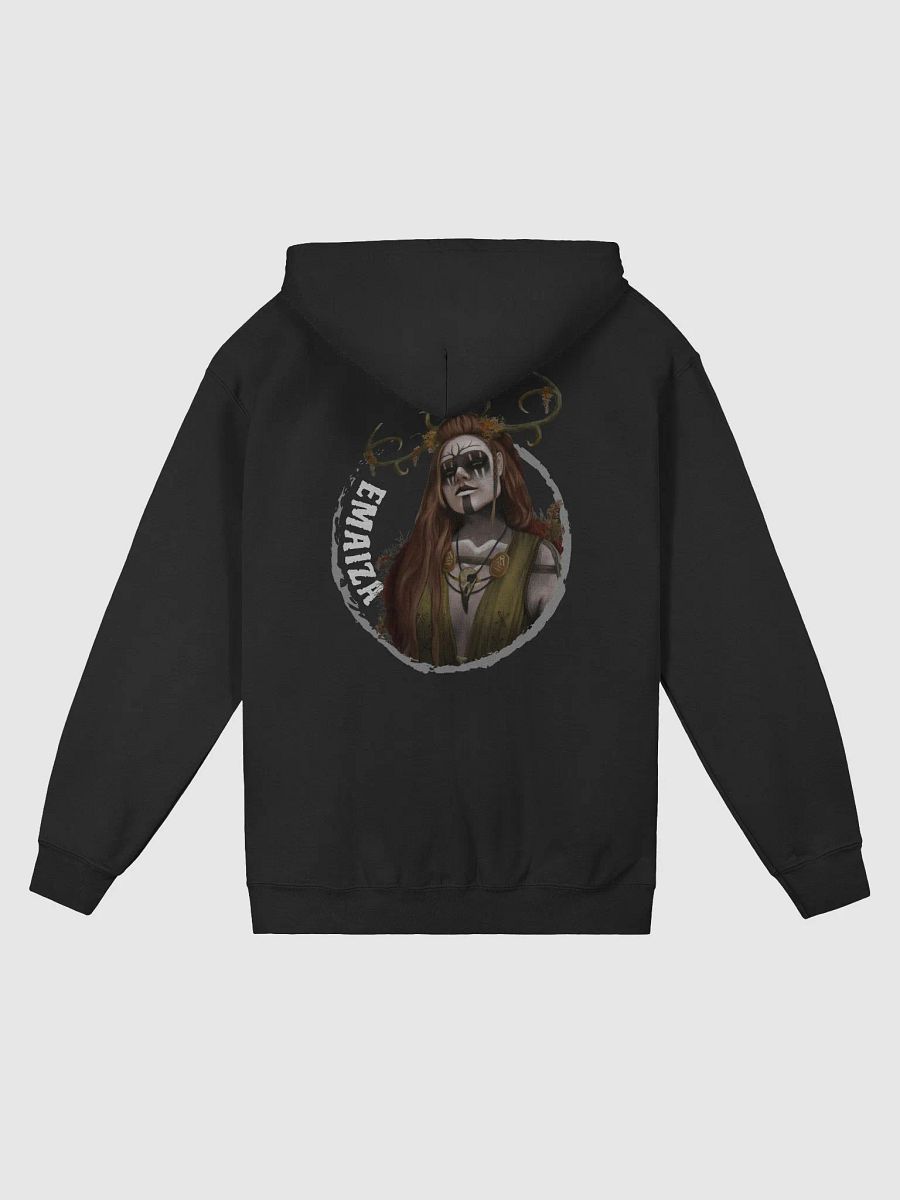 EMAIZA Unisex Zip-Hoodie (WHITE logo) product image (3)