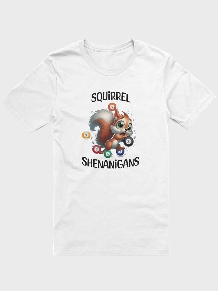 Squirrel Billiards Shenanigans Graphic Tee product image (72)