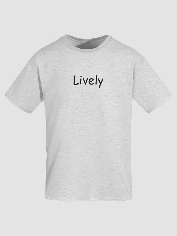 “Lively” My Vibe Cotton T-Shirt product image (2)