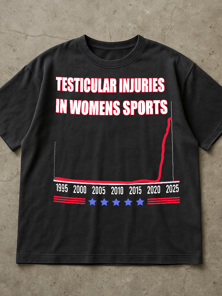 Testicular Injuries In Women Sports Shirt product image (1)