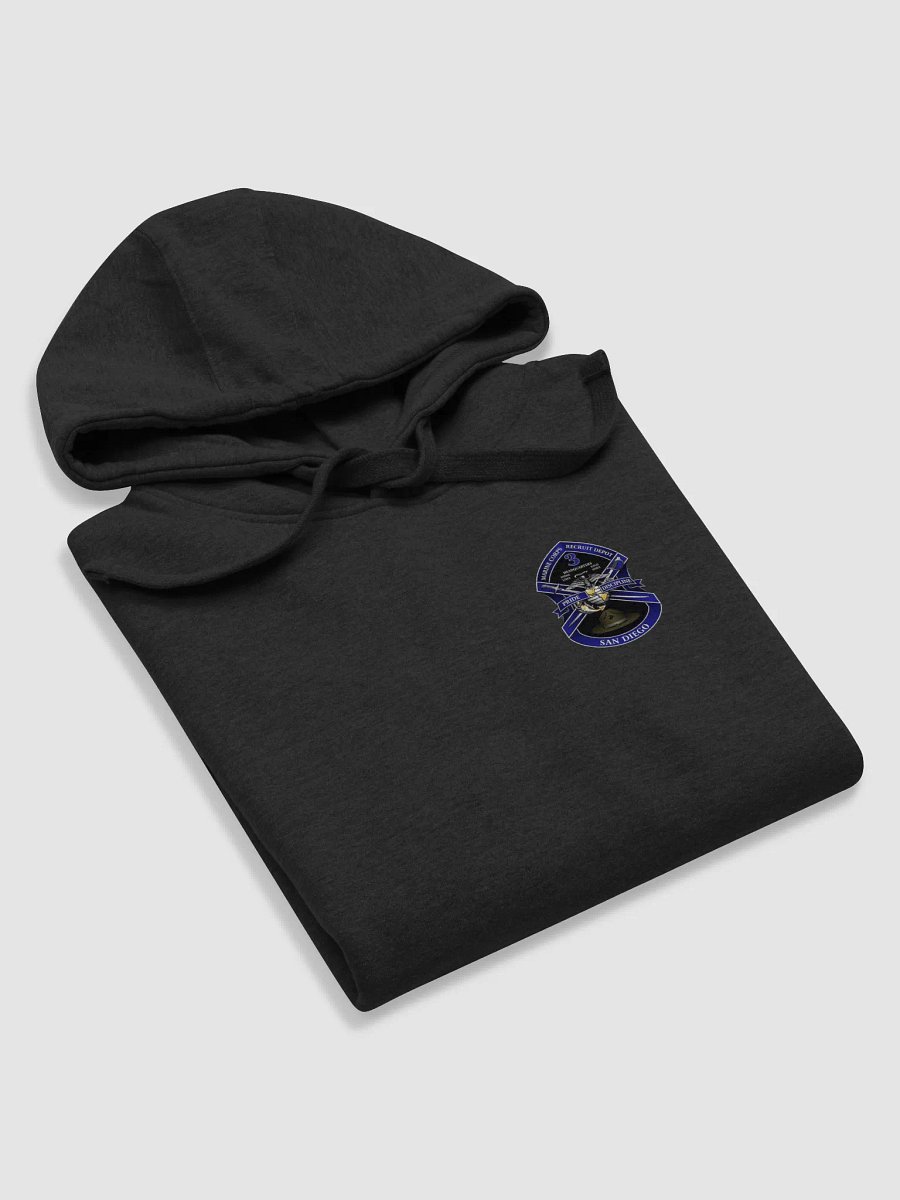 3rd Recruit Training Battalion San Diego Dark Hooded Sweatshirt product image (5)
