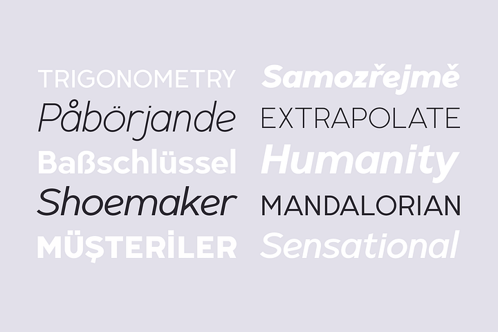 Radian | A Geometric Sans Serif Typeface product image (2)