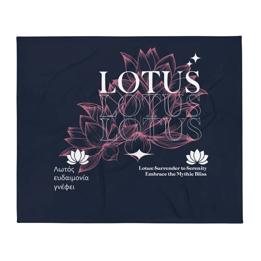 Lotus Blanket product image (1)