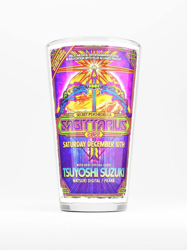 Sagittarius 2022 Shaker Pint Glass product image (1)