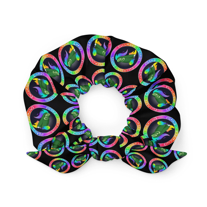Cucumber Chaos - Printed Scrunchie product image (1)