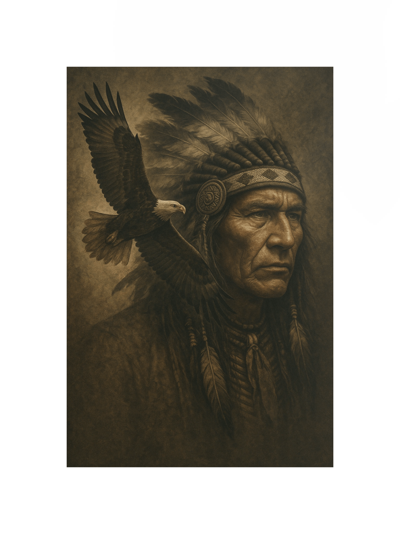 Poster “L’Aigle et le Guerrier” product image (11)