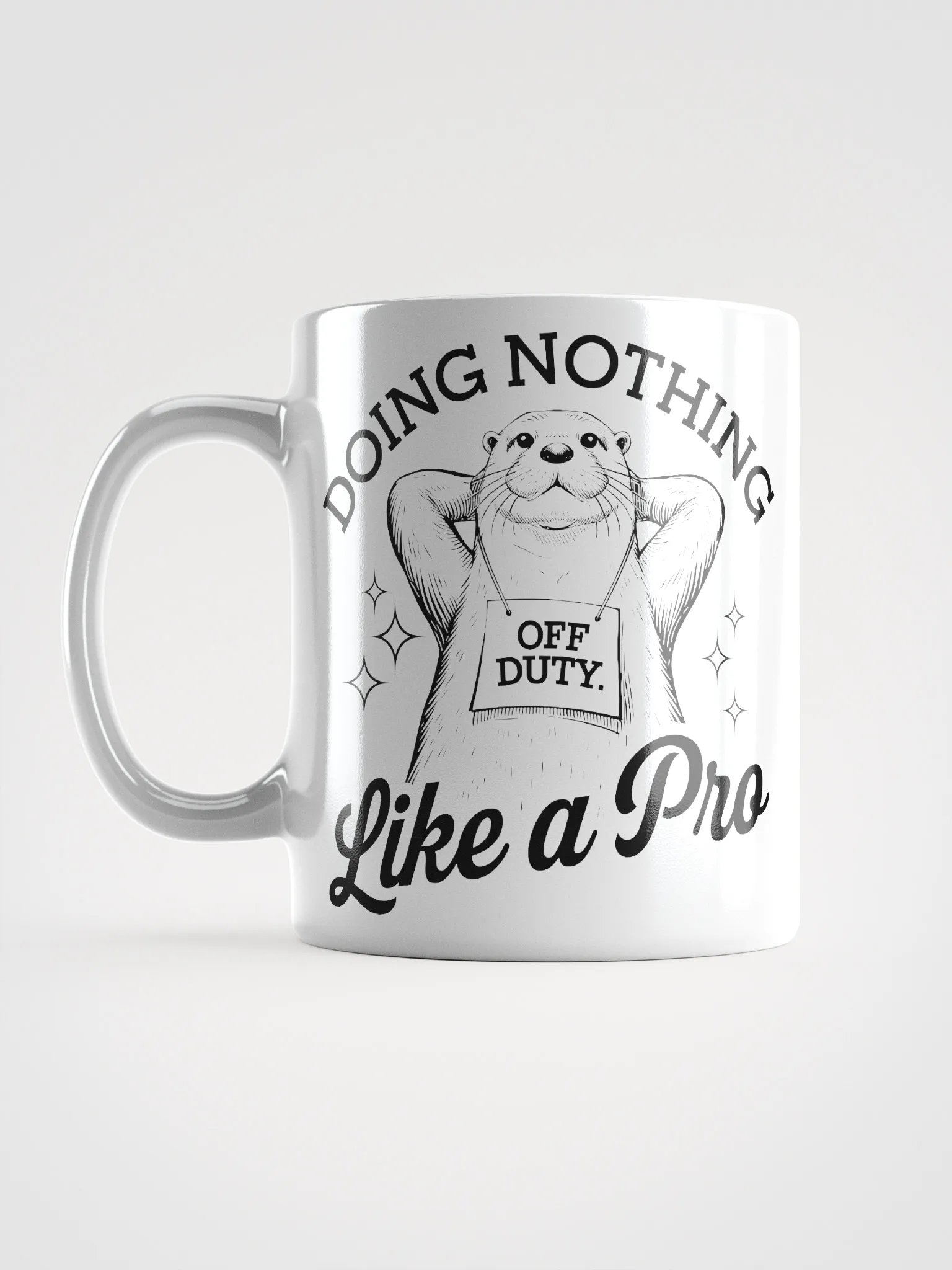 Otter Doing Nothing Like A Pro Mug product image (16)
