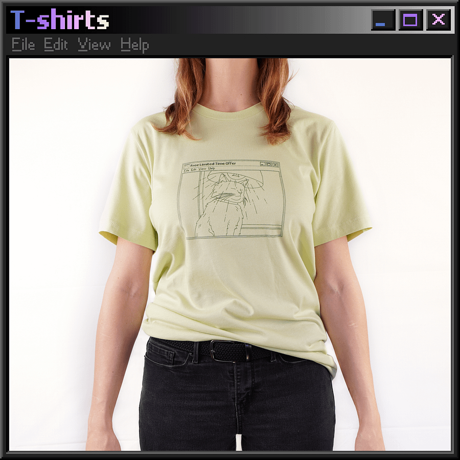 Lamp Cat T-Shirt product image (3)