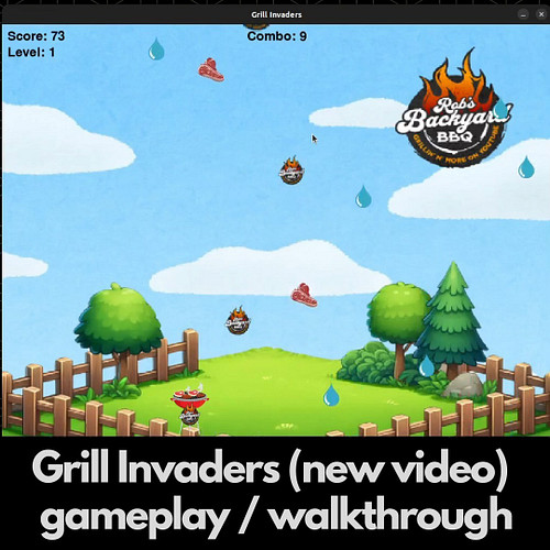 Created a grilling video game this past weekend. It's pretty fun! Check out the gameplay video in my bio.
#grilling #gaming #...
