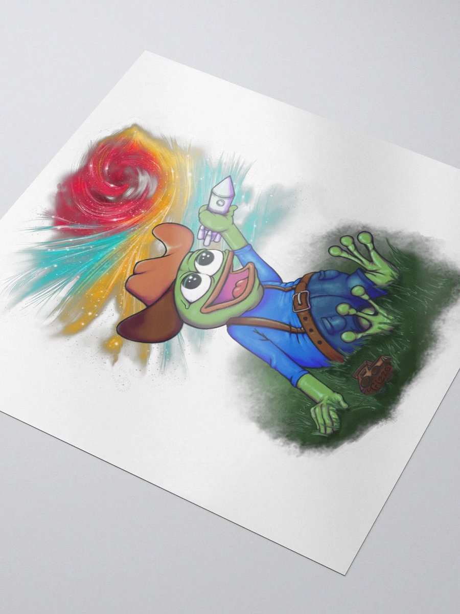 Dreamy Space Cowboy - Sticker (EU/US) product image (3)