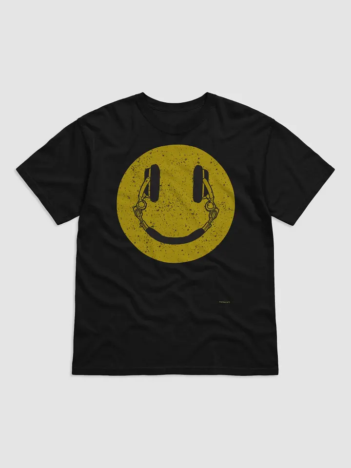 [DJDAT1] Happy Headphone Tee product image (1)