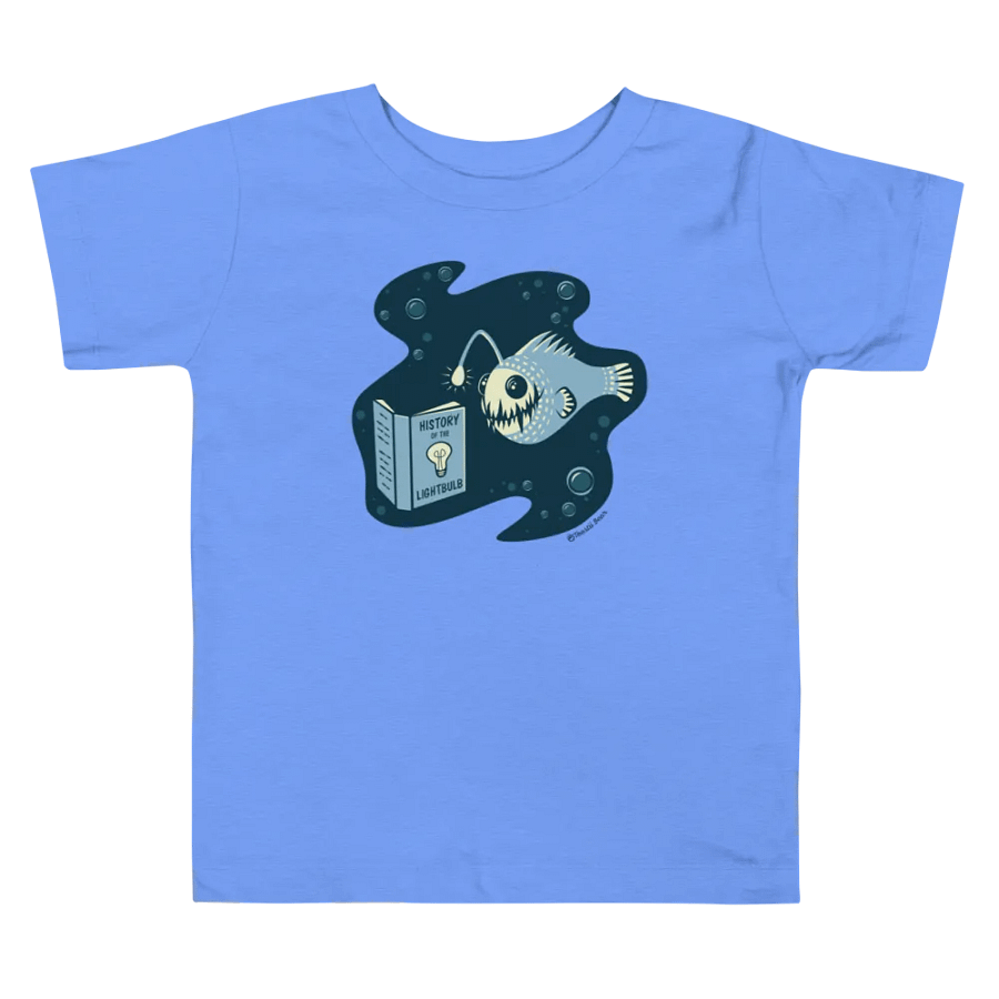 Deep Sea Readin' Toddler - Heather Columbia Blue product image (3)