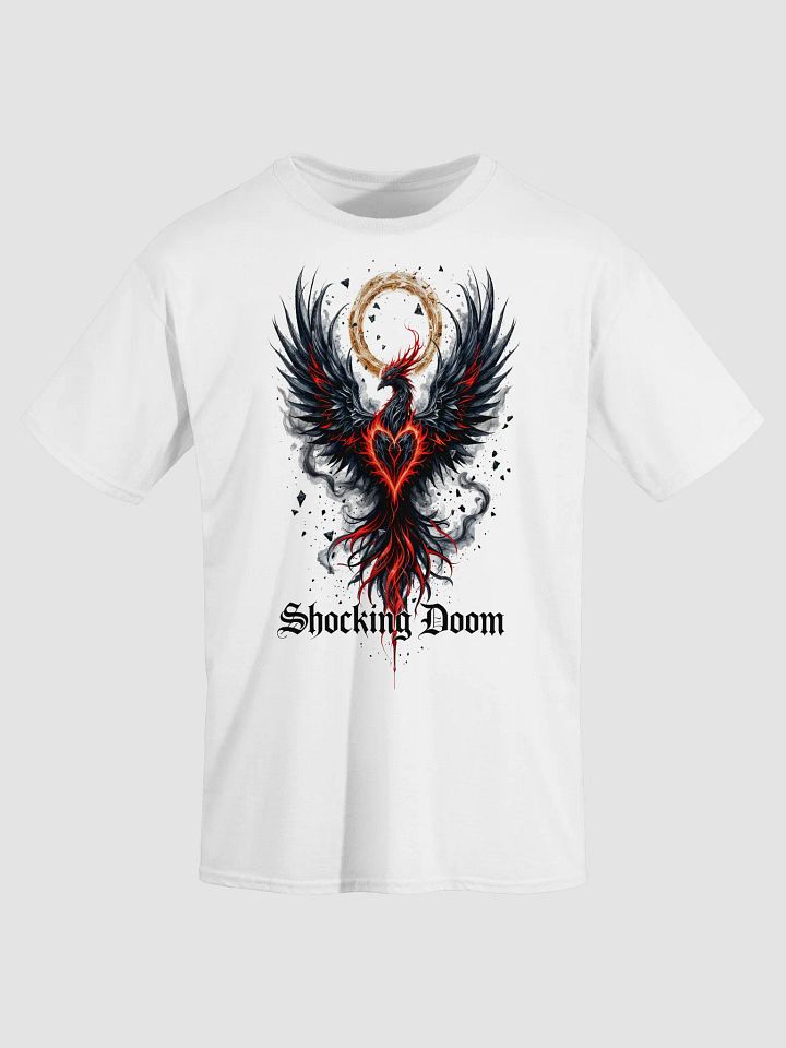 Heart of the Phoenix | Graphic T-Shirt | Mythical Graphic Tee | Soft Cotton Shirt product image (2)