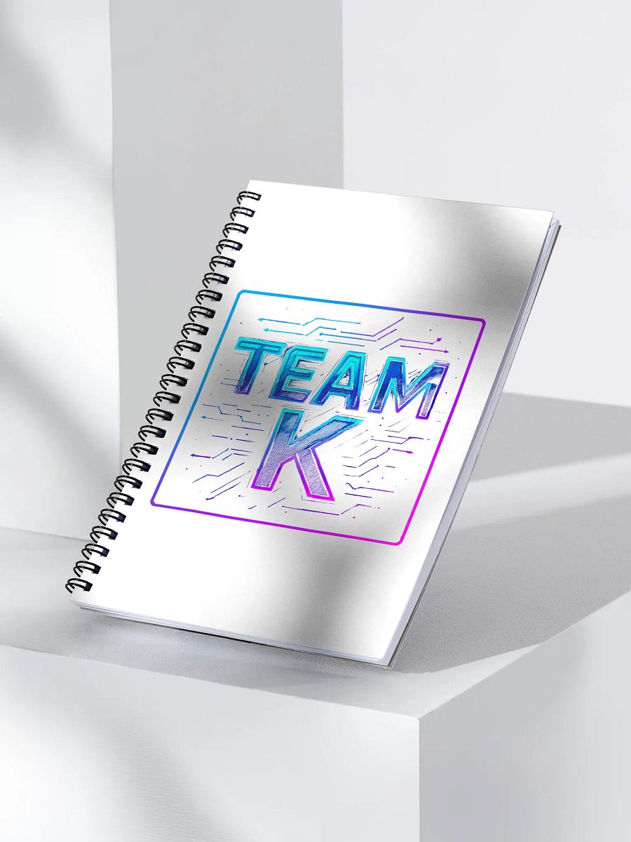 Team K V-11 Spiral Notebook product image (3)