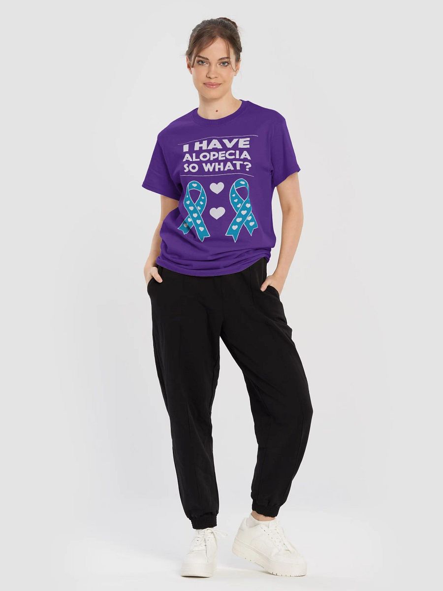I Have Alopecia So What Tee Awareness T-Shirt product image (2)