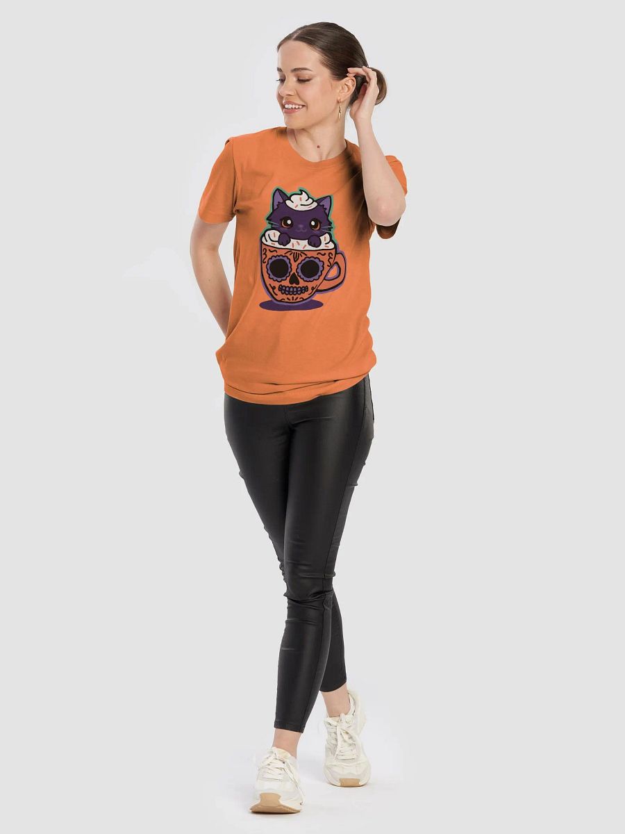 Sugar Skull Kitten Mug Supersoft Classic Fit T-Shirt product image (6)