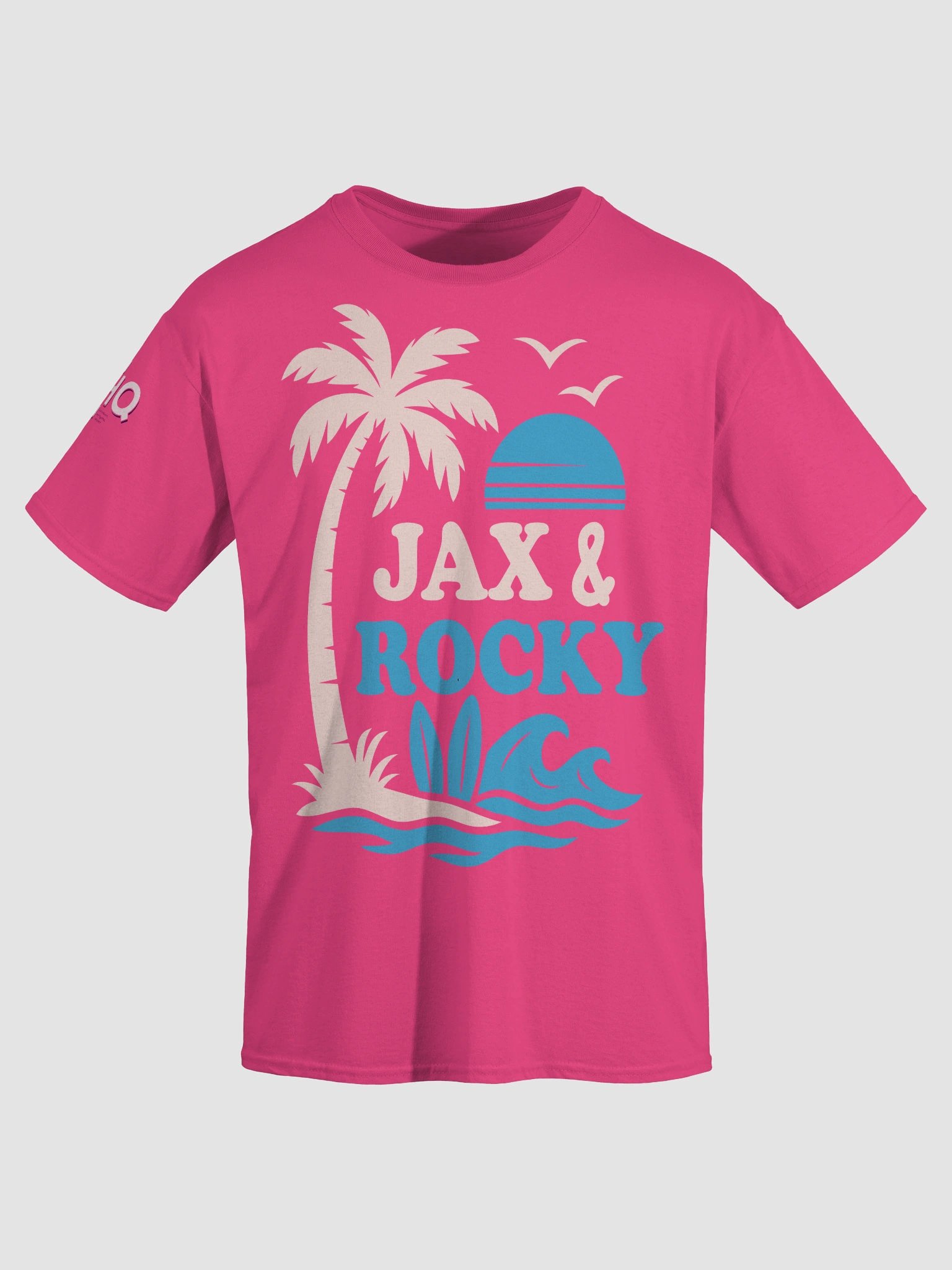 Tropical Vibes Jax & Rocky Graphic Tee product image (3)