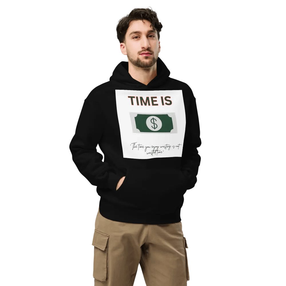 Time is Currency Oversized Hoodie product image (7)